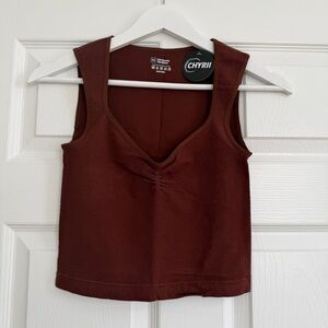 Brown tank medium nwt